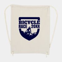 10 Ounce Cotton Canvas Drawstring Backpack Thumbnail