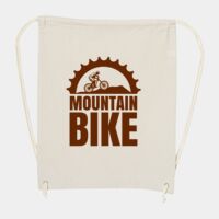 10 Ounce Cotton Canvas Drawstring Backpack Thumbnail