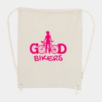 10 Ounce Cotton Canvas Drawstring Backpack Thumbnail