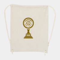 10 Ounce Cotton Canvas Drawstring Backpack Thumbnail