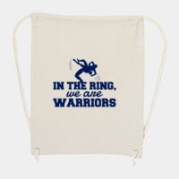 10 Ounce Cotton Canvas Drawstring Backpack Thumbnail