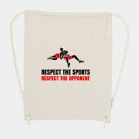 10 Ounce Cotton Canvas Drawstring Backpack Thumbnail