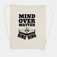 10 Ounce Cotton Canvas Drawstring Backpack Thumbnail