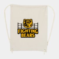 10 Ounce Cotton Canvas Drawstring Backpack Thumbnail