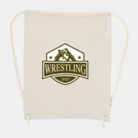 10 Ounce Cotton Canvas Drawstring Backpack Thumbnail