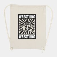 10 Ounce Cotton Canvas Drawstring Backpack Thumbnail