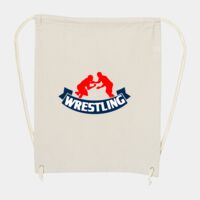 10 Ounce Cotton Canvas Drawstring Backpack Thumbnail