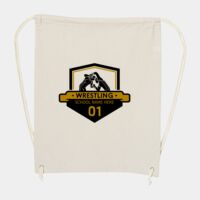 10 Ounce Cotton Canvas Drawstring Backpack Thumbnail