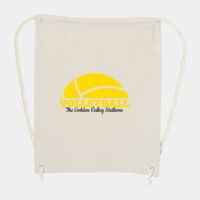 10 Ounce Cotton Canvas Drawstring Backpack Thumbnail