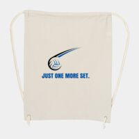 10 Ounce Cotton Canvas Drawstring Backpack Thumbnail