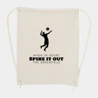 10 Ounce Cotton Canvas Drawstring Backpack Thumbnail