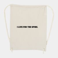 10 Ounce Cotton Canvas Drawstring Backpack Thumbnail