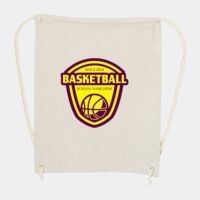 10 Ounce Cotton Canvas Drawstring Backpack Thumbnail