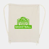 10 Ounce Cotton Canvas Drawstring Backpack Thumbnail