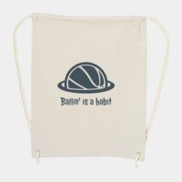 10 Ounce Cotton Canvas Drawstring Backpack Thumbnail