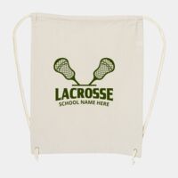 10 Ounce Cotton Canvas Drawstring Backpack Thumbnail