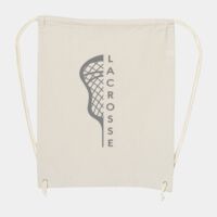 10 Ounce Cotton Canvas Drawstring Backpack Thumbnail