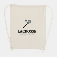 10 Ounce Cotton Canvas Drawstring Backpack Thumbnail