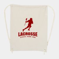 10 Ounce Cotton Canvas Drawstring Backpack Thumbnail