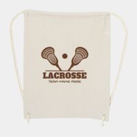 10 Ounce Cotton Canvas Drawstring Backpack Thumbnail