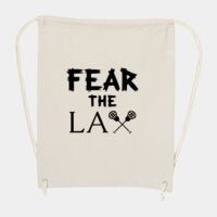 10 Ounce Cotton Canvas Drawstring Backpack Thumbnail