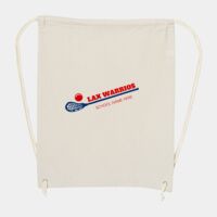 10 Ounce Cotton Canvas Drawstring Backpack Thumbnail