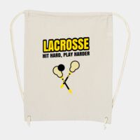 10 Ounce Cotton Canvas Drawstring Backpack Thumbnail