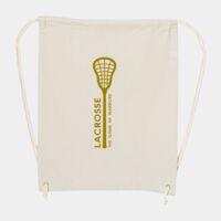 10 Ounce Cotton Canvas Drawstring Backpack Thumbnail