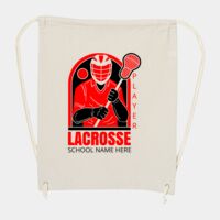 10 Ounce Cotton Canvas Drawstring Backpack Thumbnail