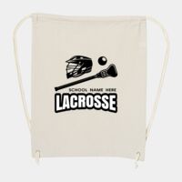 10 Ounce Cotton Canvas Drawstring Backpack Thumbnail