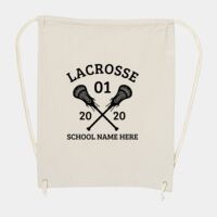 10 Ounce Cotton Canvas Drawstring Backpack Thumbnail