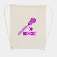 10 Ounce Cotton Canvas Drawstring Backpack Thumbnail