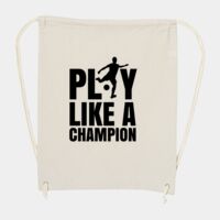 10 Ounce Cotton Canvas Drawstring Backpack Thumbnail