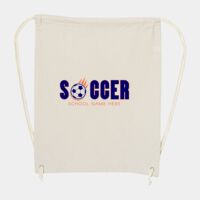 10 Ounce Cotton Canvas Drawstring Backpack Thumbnail