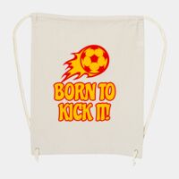 10 Ounce Cotton Canvas Drawstring Backpack Thumbnail