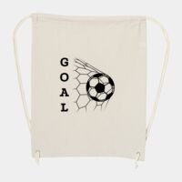 10 Ounce Cotton Canvas Drawstring Backpack Thumbnail