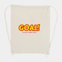 10 Ounce Cotton Canvas Drawstring Backpack Thumbnail