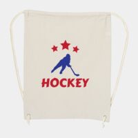 10 Ounce Cotton Canvas Drawstring Backpack Thumbnail