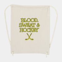 10 Ounce Cotton Canvas Drawstring Backpack Thumbnail