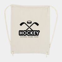 10 Ounce Cotton Canvas Drawstring Backpack Thumbnail