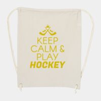 10 Ounce Cotton Canvas Drawstring Backpack Thumbnail