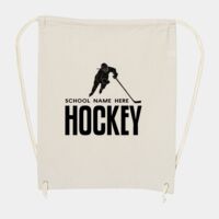 10 Ounce Cotton Canvas Drawstring Backpack Thumbnail