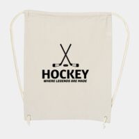 10 Ounce Cotton Canvas Drawstring Backpack Thumbnail