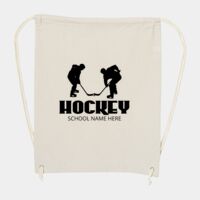 10 Ounce Cotton Canvas Drawstring Backpack Thumbnail