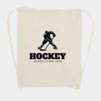 10 Ounce Cotton Canvas Drawstring Backpack Thumbnail