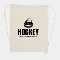 10 Ounce Cotton Canvas Drawstring Backpack Thumbnail