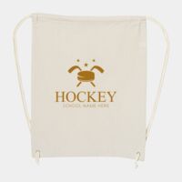 10 Ounce Cotton Canvas Drawstring Backpack Thumbnail