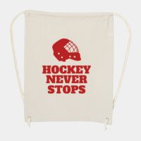 10 Ounce Cotton Canvas Drawstring Backpack Thumbnail