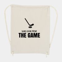 10 Ounce Cotton Canvas Drawstring Backpack Thumbnail