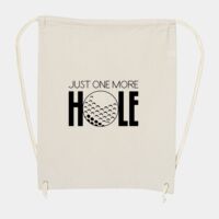 10 Ounce Cotton Canvas Drawstring Backpack Thumbnail